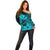 Kakau Polynesian Tribal Hawaiian Turtle with Kanaka Maoli Teal Off Shoulder Sweater LT9 - Polynesian Pride