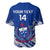 (Custom Text And Number) Samoan Rugby Manu Samoa 7s Polynesian Pattern Baseball Jersey LT14 - Polynesian Pride