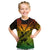 (Custom Personalised) Kakau Polynesian Tribal Hawaiian Turtle with Kanaka Maoli Reggae Kid T Shirt LT9 - Polynesian Pride