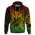 Custom Kakau Polynesian Tribal Hawaiian Turtle with Kanaka Maoli Reggae Hoodie LT9 - Polynesian Pride