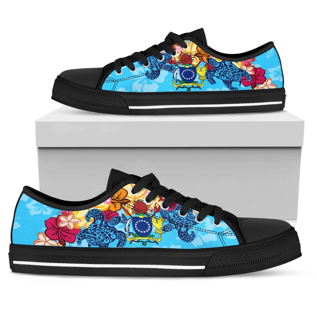 Cook Islands Low Top Shoes - Tropical Style - Polynesian Pride