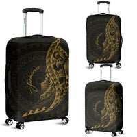 Samoa Luggage Covers - Polynesian Pattern Style Gold Color - Polynesian Pride