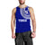 Tonga Men Tank Top Tongan Blue Turtle - LT12 - Polynesian Pride