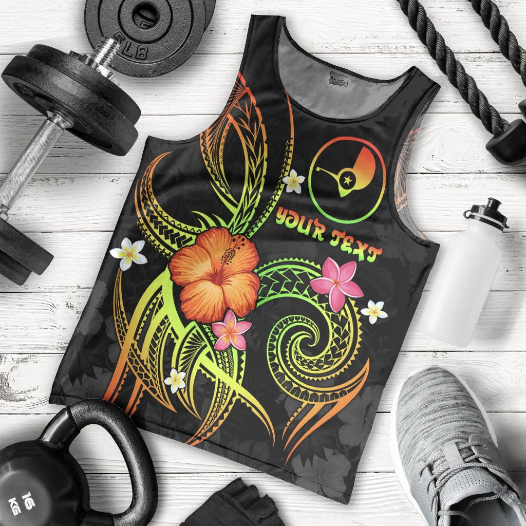 YAP Polynesian Personalised Men's Tank Top - Legend of YAP (Reggae) Reggae - Polynesian Pride