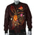 Papua New Guinea Polynesian Personalised Men's Bomber Jacket - Legend of Papua New Guinea (Red) Red - Polynesian Pride