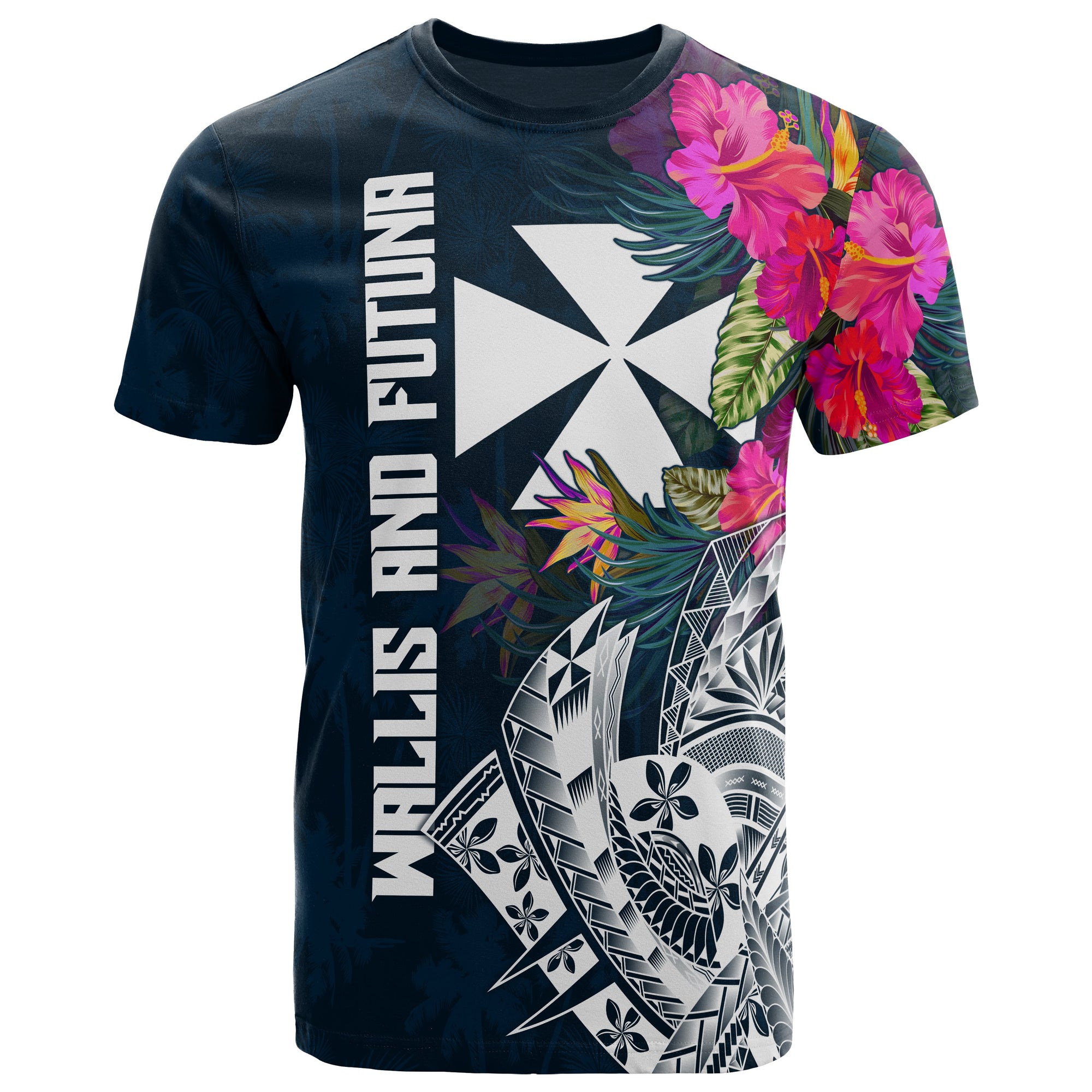 Wallis and Futuna T Shirt Summer Vibes Unisex Blue - Polynesian Pride