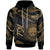 Federated States of Micronesia Hoodie Polynesian Tattoo Gold Version Unisex Gold - Polynesian Pride