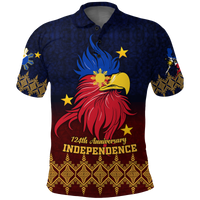 The Philippines Independence Anniversary 124th Years Polo Shirt LT12 Unisex Blue - Polynesian Pride