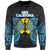 New Caledonia Polynesian Sweater - Spirit Style Blue Unisex Blue - Polynesian Pride