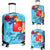 Wallis and Futuna Custom Personalised Luggage Covers -Tropical Style Blue - Polynesian Pride