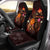 Papua New Guinea Polynesian Personalised Car Seat Covers - Legend of Papua New Guinea (Red) Universal Fit Red - Polynesian Pride