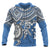 Kosrae Hoodie Polynesian Turtle Unisex Blue - Polynesian Pride