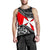 Wallis and Futuna Men Tank Top Fall In The Wave Black - Polynesian Pride