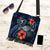 Cook Islands Polynesian Boho Handbag - Blue Turtle Hibiscus One Style One Size Blue - Polynesian Pride