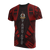 Vanuatu T Shirt Vanuatuan Coat of Arms Polynesian Tattoo Red Style Unisex Red - Polynesian Pride