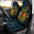 New Caledonia Polynesian Personalised Car Seat Covers - Legend of New Caledonia (Blue) Universal Fit Blue - Polynesian Pride