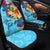 Tonga Custom Personalised Car Seat Covers - Tropical Style Universal Fit Blue - Polynesian Pride