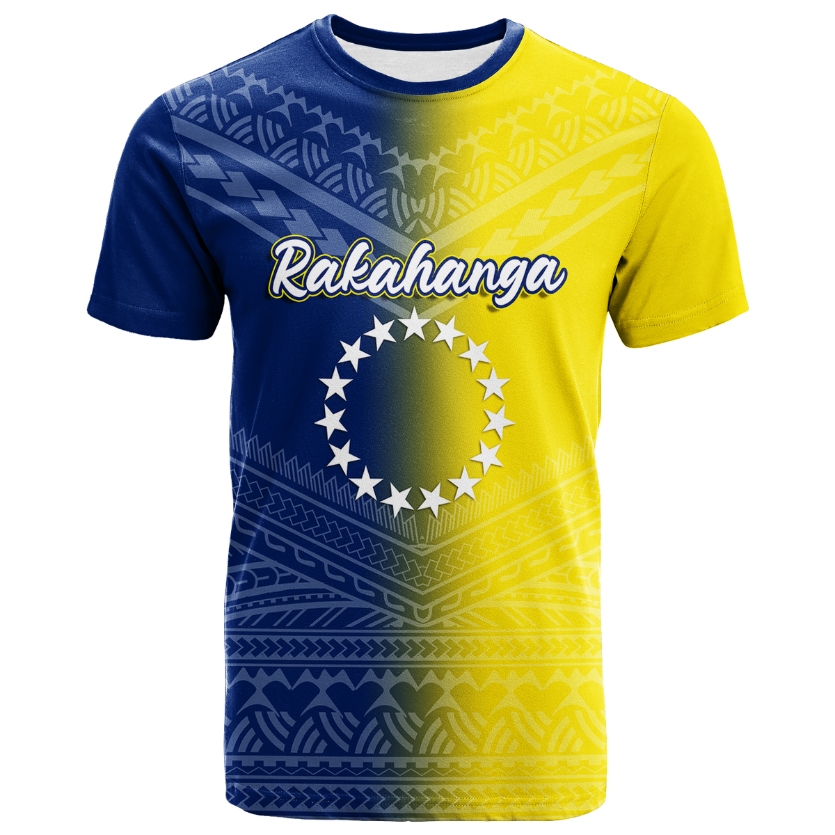 Custom Rakahanga Islands Pride T Shirt LT12 Unisex Blue - Polynesian Pride