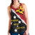 (Custom Personalised) Papua New Guinea Women's Tank - Patterns Of Papua - LT20 Black - Polynesian Pride