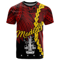 Papua New Guinea Madang Province Polynesian T Shirt Tribal Wave Tattoo Unisex RED - Polynesian Pride