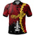 Papua New Guinea Madang Province Polynesian Polo Shirt Tribal Wave Tattoo Unisex Red - Polynesian Pride