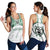 hawaiiRacerback Tank - Kanaka Konawaena High School Racerback Tank Demodern Style AH White - Polynesian Pride