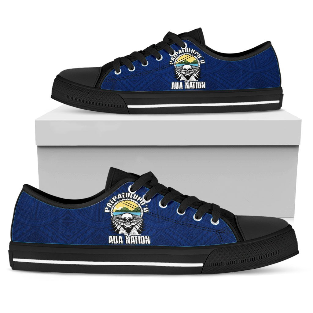 American Samoa Low Top Shoe - Paepaeulupo'o Aua (Ver 2) - Polynesian Pride