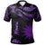 Nauru Polo Shirt Polynesian Tattoo Purple Version Unisex Purple - Polynesian Pride