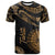 Tahiti Polynesian T Shirt Polynesian Tattoo Gold Version Unisex Art - Polynesian Pride