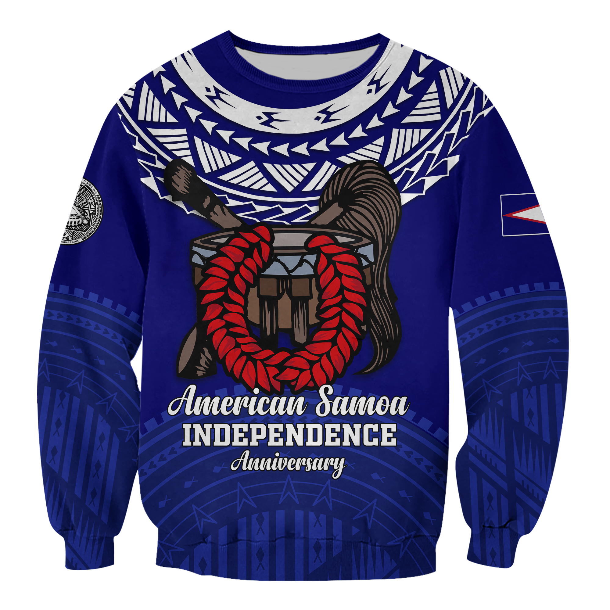 American Samoa Independence Anniversary Pride Sweatshirt - LT12 - Polynesian Pride