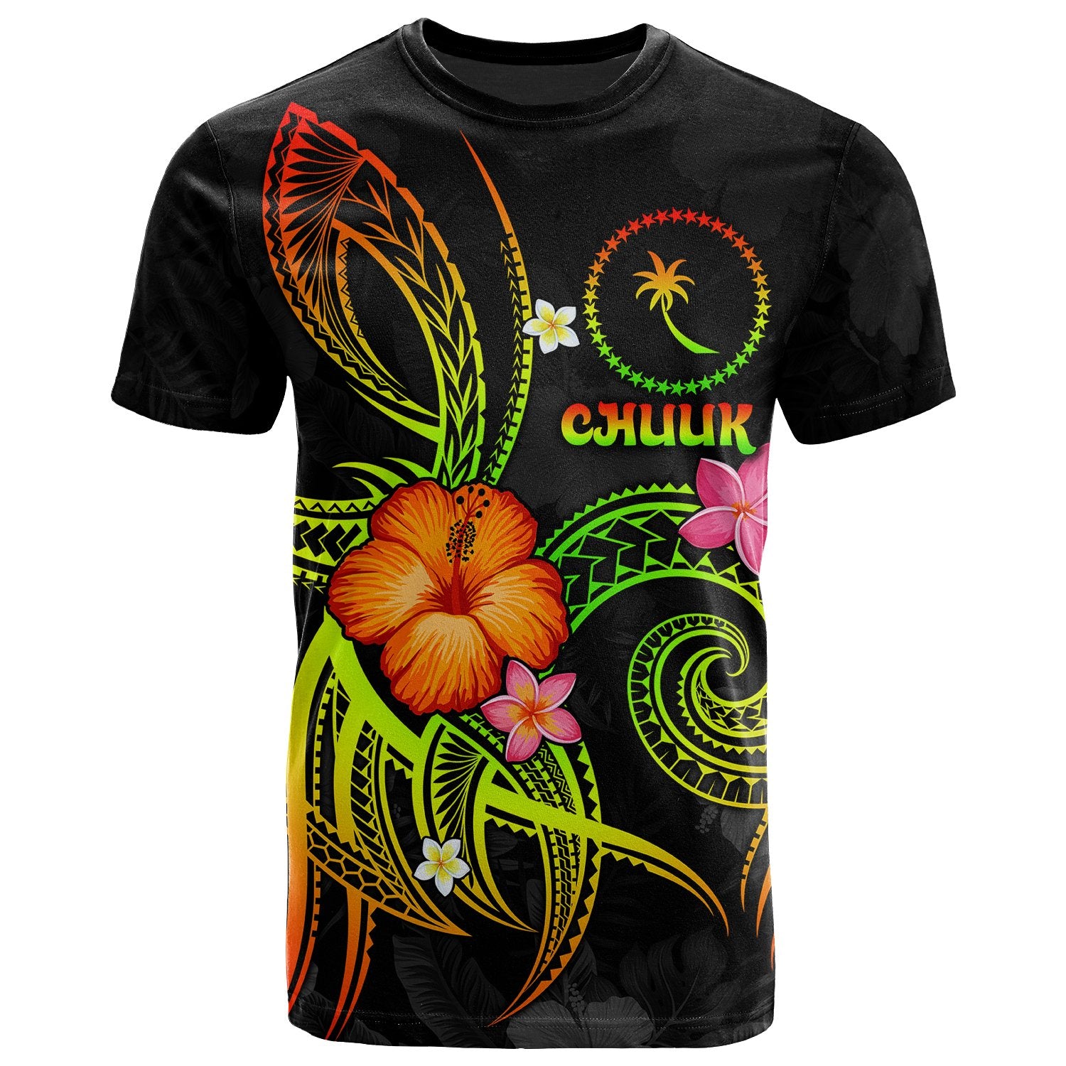 Chuuk Polynesian T Shirt Legend of Chuuk (Reggae) Unisex Art - Polynesian Pride