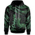 Pohnpei Micronesia Hoodie Polynesian Tattoo Green Version Unisex Green - Polynesian Pride