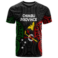 Papua New Guinea Chimbu Province Polynesian T Shirt Spirit Version Unisex Black - Polynesian Pride