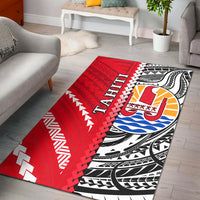 Tahiti Unique Area Rug Polynesia Pattern LT13 Red - Polynesian Pride