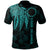 Cook Islands Polo Polynesian Wings (Turquoise) Unisex Turquoise - Polynesian Pride