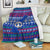 Northern Mariana Islands Christmas Blanket - Ugly Christmas - LT12 White - Polynesian Pride