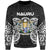 Nauru Polynesian Sweater - Spirit Style White Unisex White - Polynesian Pride