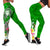 Fiji Legging - Turtle Plumeria (Green) Green - Polynesian Pride