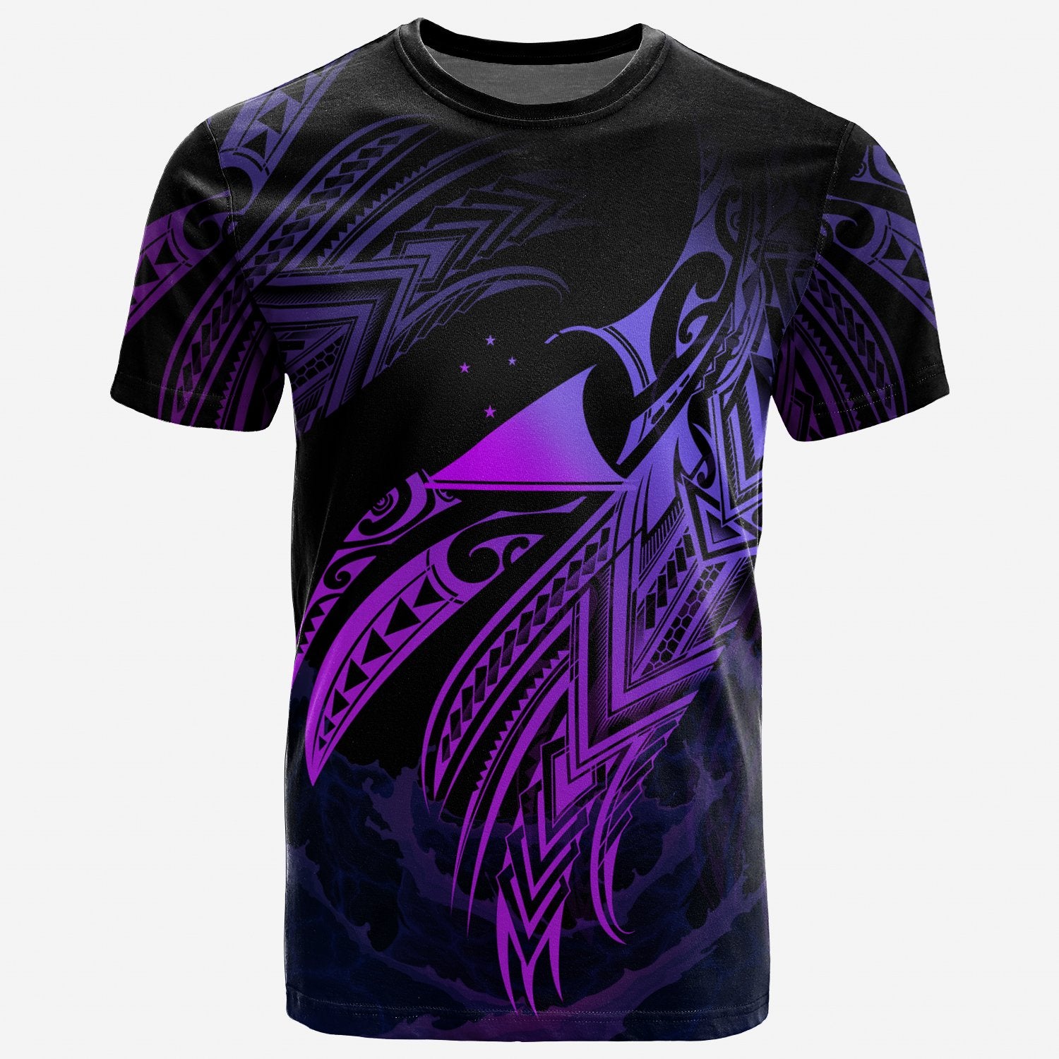 Tokelau Polynesian T Shirt Tokelau Legend Purple Version Unisex Purple - Polynesian Pride