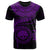 Federated States of Micronesia Polynesian T Shirt FSM Waves (Purple) Unisex Purple - Polynesian Pride