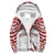 Hawaii Sherpa Hoodie - Kanaka Farrington High School Sherpa Hoodie Demodern Style AH White - Polynesian Pride