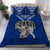 Samoa Bedding Set - Samoan Warrior Pride - LT12 Blue - Polynesian Pride