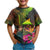 Tokelau Polynesian T Shirt Hibiscus and Banana Leaves - Polynesian Pride