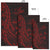 Fiji Area Rug - Polynesian Pattern Style Red Color - Polynesian Pride