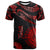 Tahiti Polynesian T Shirt Polynesian Tattoo Red Version Unisex Red - Polynesian Pride