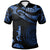 Palau Polo Shirt Polynesian Tattoo Blue Version Unisex Blue - Polynesian Pride