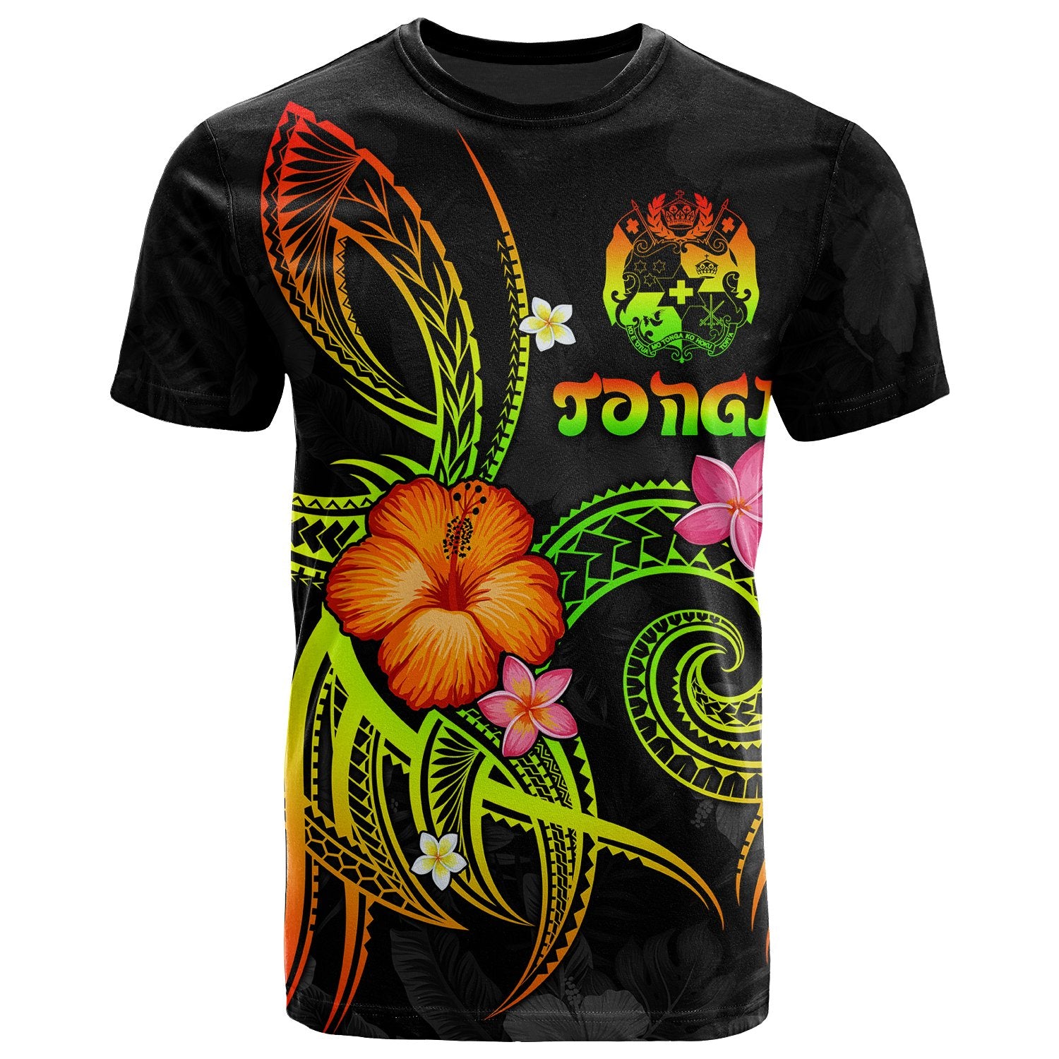 Tonga Polynesian T Shirt Legend of Tonga (Raggae) Unisex Raggae - Polynesian Pride