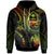 Guam Custom Hoodie Reggae Turtle Unisex Reggae - Polynesian Pride