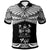 Fiji Polo Shirt Polynesian Tattoo White Version Unisex White - Polynesian Pride