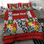 (Custom Personalised) Tonga Bedding Set Be Unique Version 05 Red LT13 - Polynesian Pride